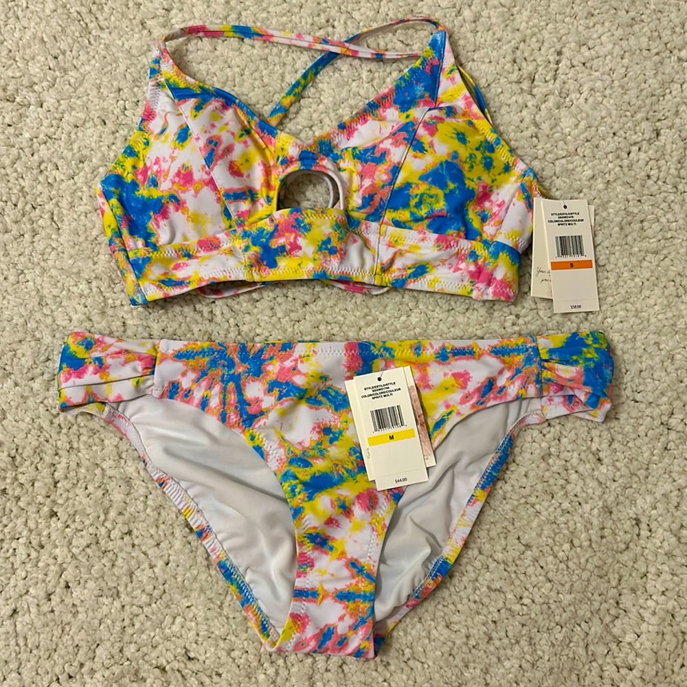 ACCEPTING OFFERS! Jessica Simpson Bikini Top and Bottom - NEW!
